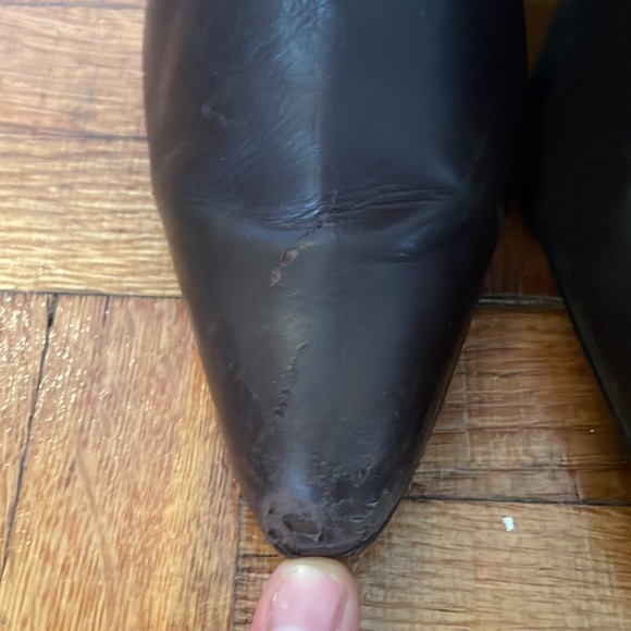 Knee-high, pointed toe, high-heeled boots - Picture 7 of 8